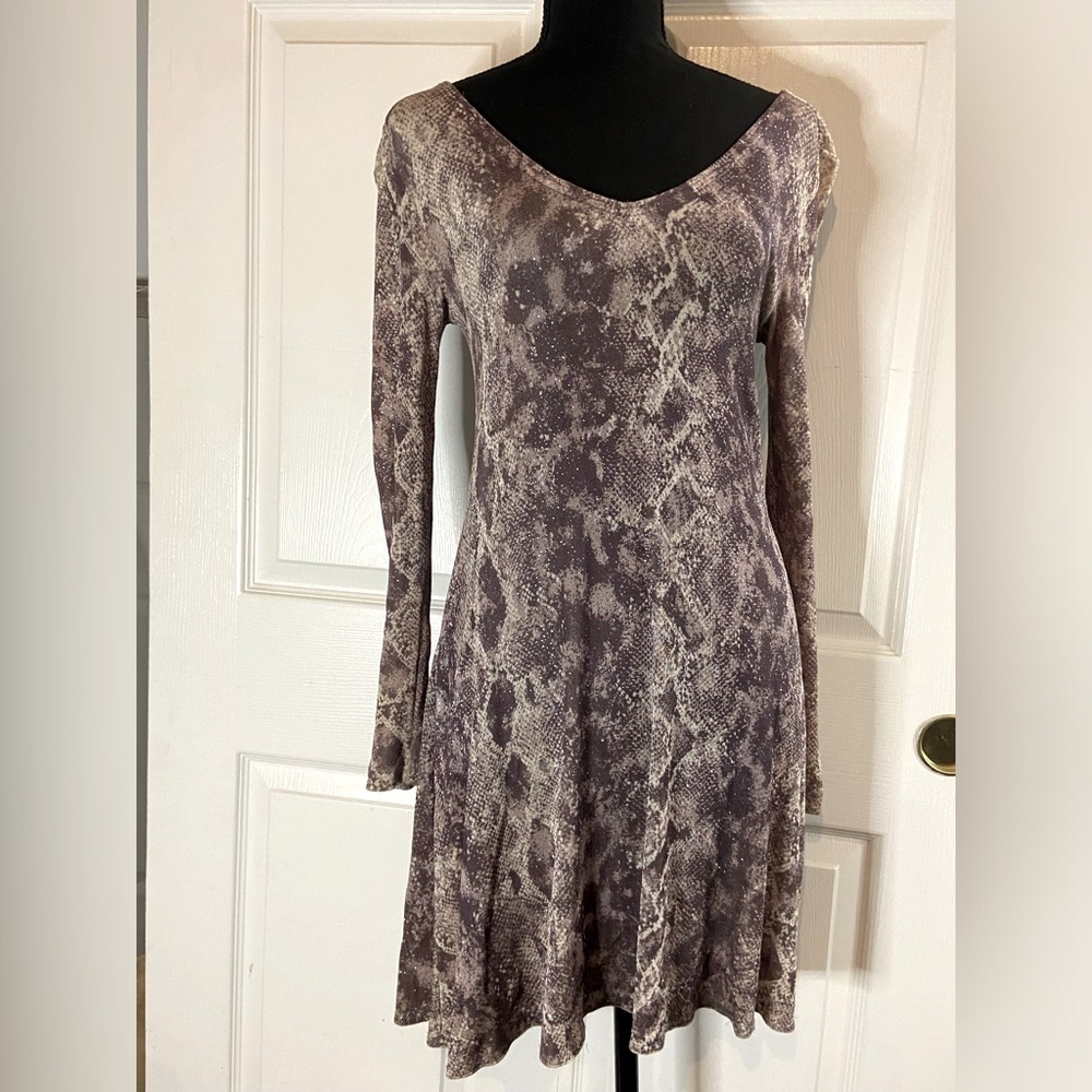 Snakeskin Dress Women’s Small